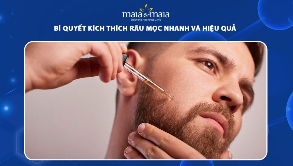 bí quyết kích thích râu mọc nhanh
