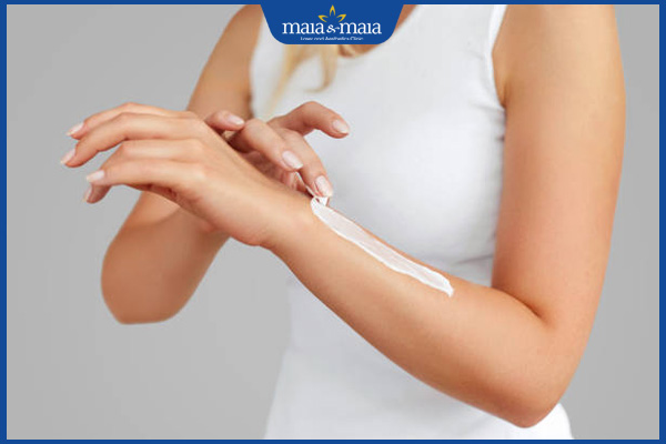 bôi dưỡng cánh tay