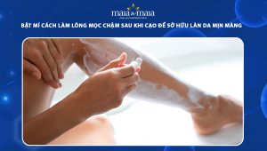 cách làm lông mọc chậm sau khi cạo