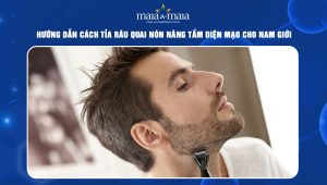 cách tỉa râu quai nón