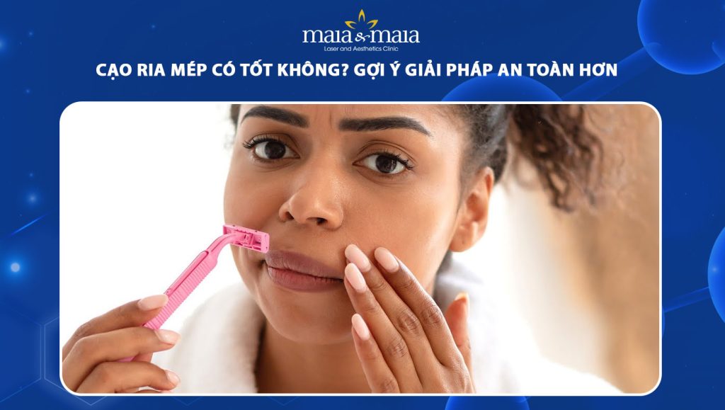 cạo ria mép