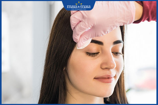 chăm sóc sau tỉa lông mày