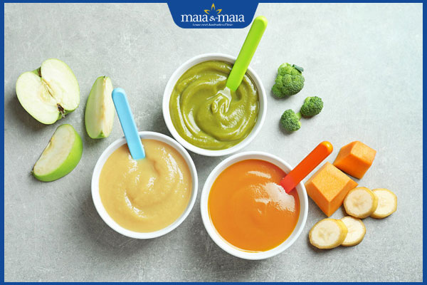 chế độ ăn dặm cho bé