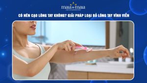 có nên cạo lông tay