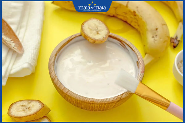 đắp mặt nạ từ chuối