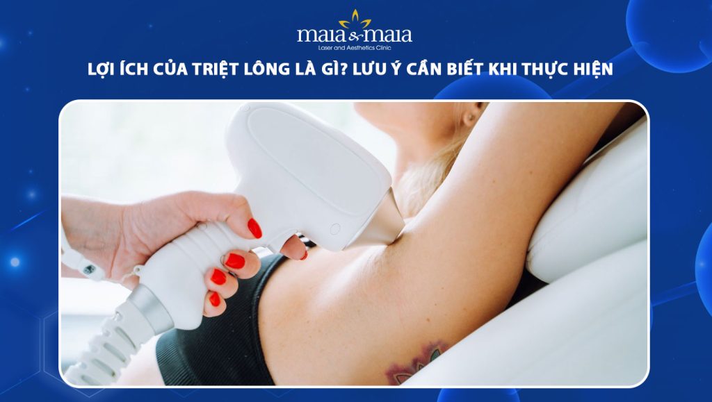 lợi ích của triệt lông