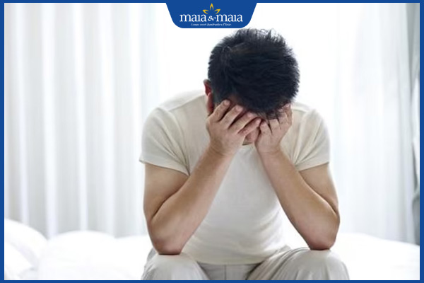 nam giới thiếu ngủ