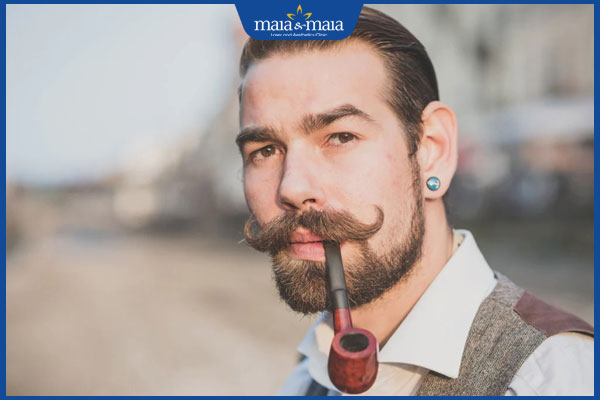 râu ria mép trên tay lái Handlebar