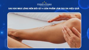 sau khi wax lông nên bôi gì
