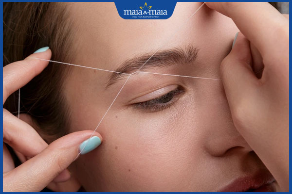 se lông mày bằng chỉ