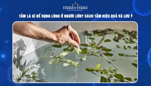 tắm lá gì để rụng lông ở người lớn