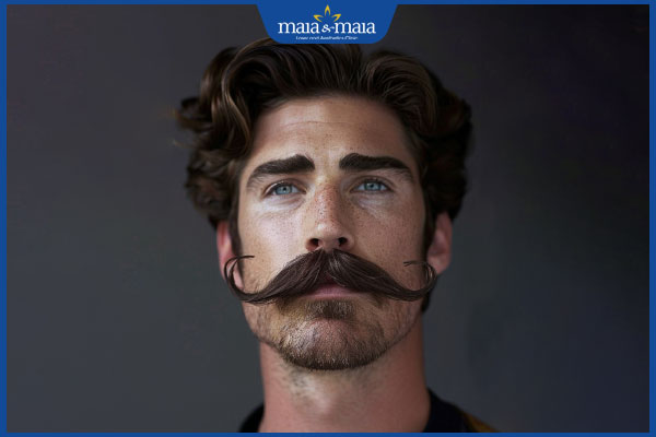 Tạo hình ria mép kiểu Hoàng Gia Imperial