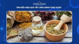 tẩy lông bằng thảo dược