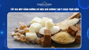 Tẩy ria mép bằng đường