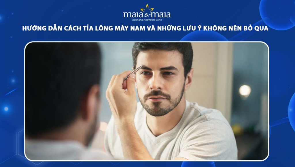 tỉa lông mày nam