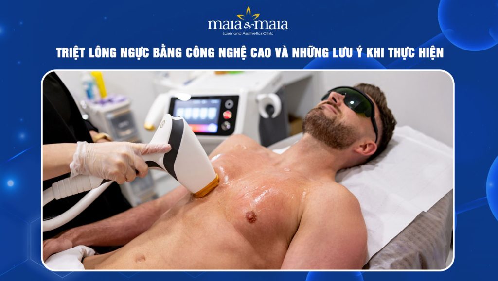 Triệt lông ngực