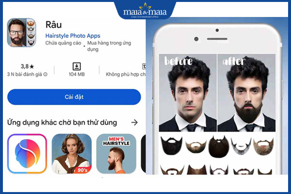 Điểm danh 4 app tạo kiểu râu đẹp, miễn phí cho nam giới 6 ứng dụng thêm râu