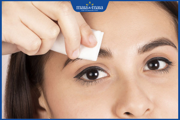 vệ sinh lông mày