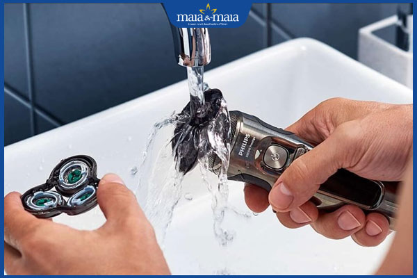 vệ sinh máy cạo râu