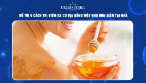 Cách trị viêm da cơ địa bằng mật ong