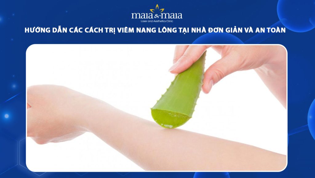 cách trị viêm nang lông tại nhà
