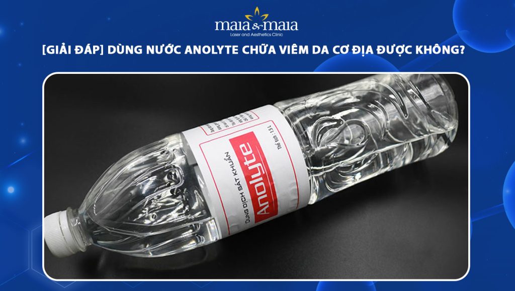 dùng nước anolyte chữa viêm da cơ địa