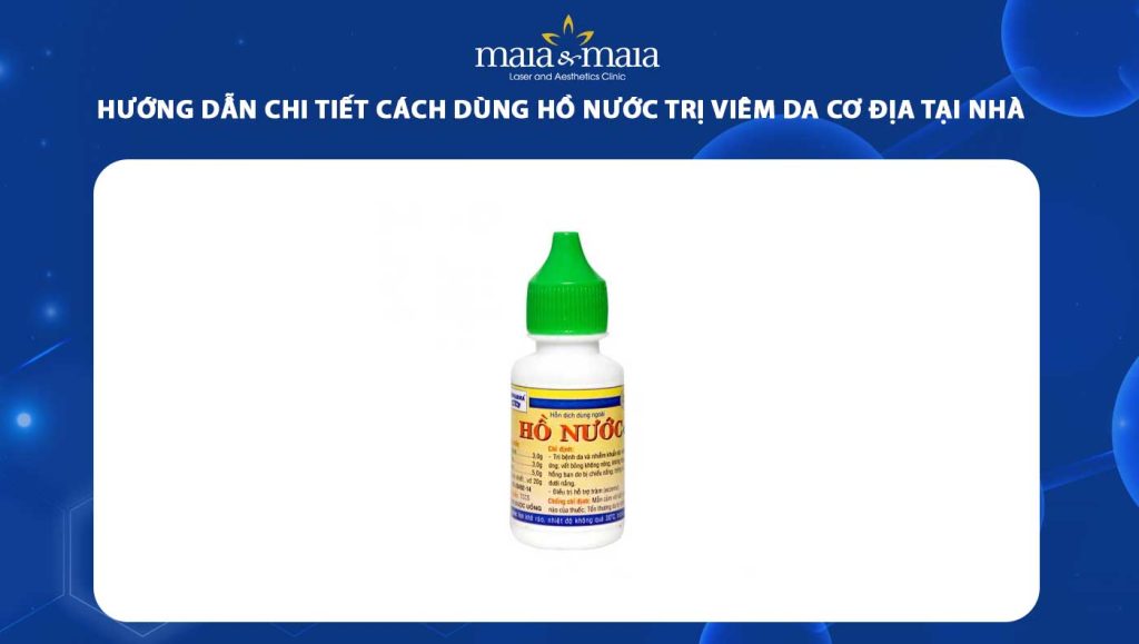 Hướng dẫn cách dùng hồ nước trị viêm da cơ địa tại nhà 1 hồ nước trị viêm da cơ địa