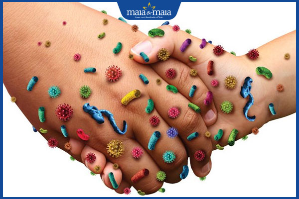 lây qua tiếp xúc