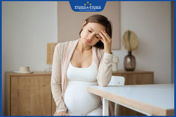 mẹ bầu căng thẳng