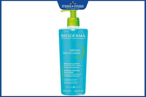 sữa rửa mặt bioderma sebium
