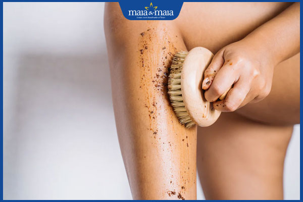 tẩy tế bào chết ở bắp chân