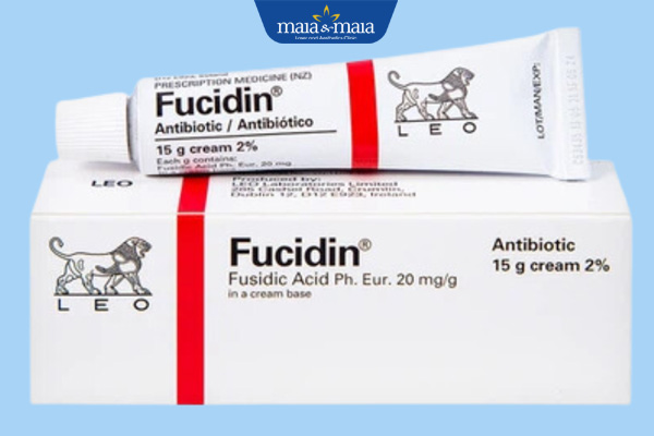 Tổng hợp danh sách 8 loại thuốc bôi trị viêm da mủ hiệu quả 5 thuôc bôi Fucidin