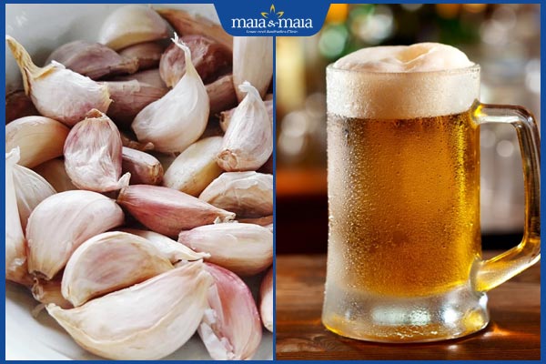 tỏi và bia