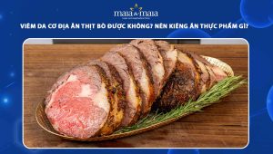 viêm da cơ địa có ăn thịt bò được không