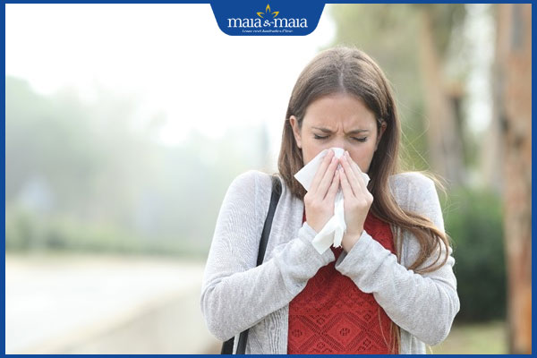 bị dị ứng khi trời lạnh