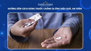 cách dùng thuốc chống dị ứng