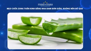 chữa zona thần kinh bằng nha đam