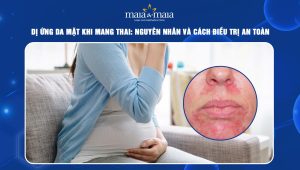 dị ứng da mặt khi mang thai