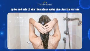 Dị ứng thời tiết có nên tắm không