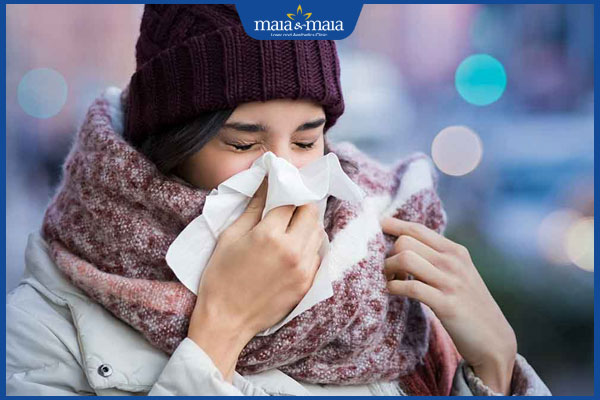 dị ứng với trời lạnh