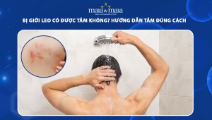 giời leo có được tắm không