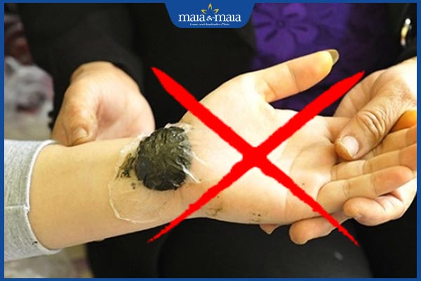 không đắp thuốc lá