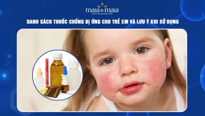 thuốc chống dị ứng cho trẻ em