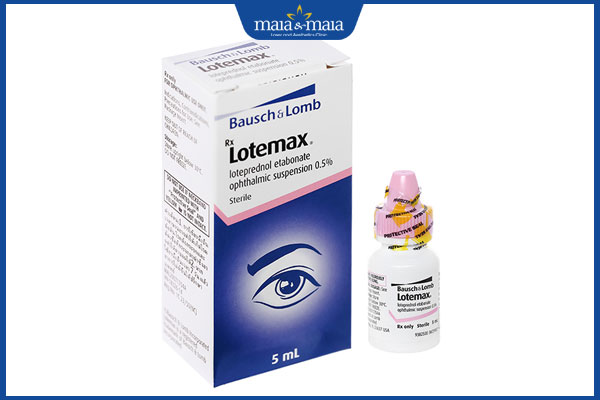 Tổng hợp 6 loại thuốc trị dị ứng mắt được bác sĩ chỉ định 4 thuốc nhỏ mắt lotemax