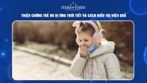 trẻ ho dị ứng thời tiết