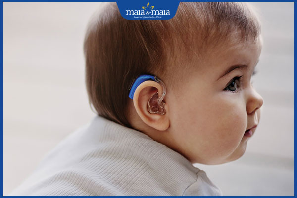 trẻ mất thính lực