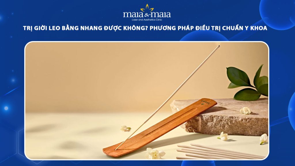 trị giời leo bằng nhang