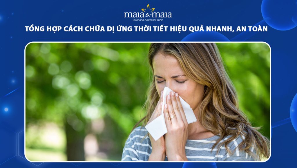 cách chữa dị ứng thời tiết