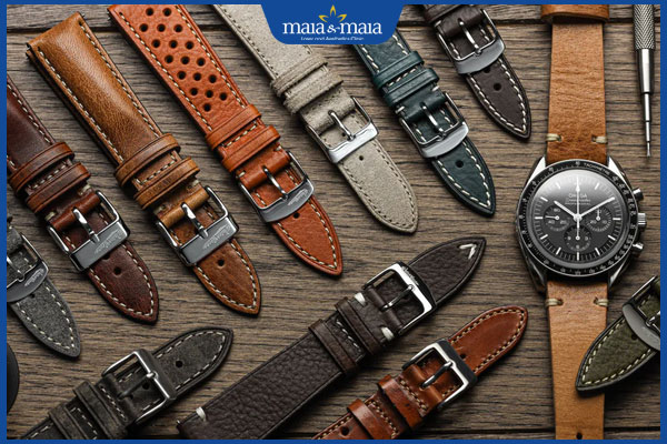 chọn dây da đồng hồ