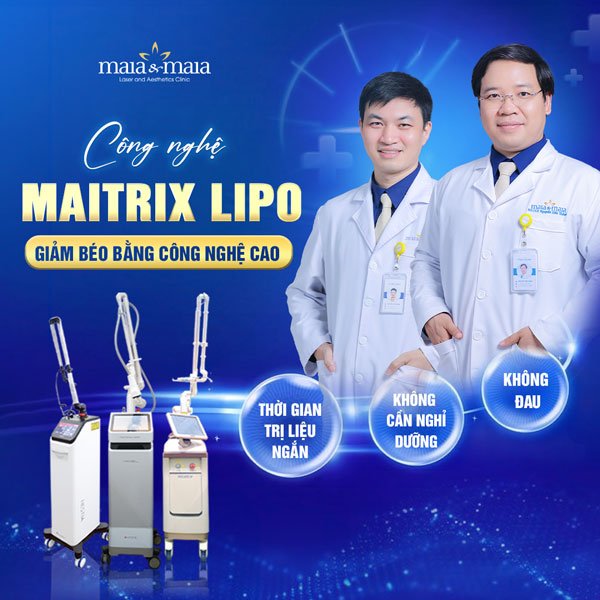 Công nghệ Maitrix Lipo điều trị giảm béo hiệu quả vượt trội 2 công nghệ Maitrix Lipo